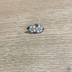 Vintage Floral Enamel Pin
